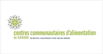 Logo des Centres communautaires d’alimentation du Canada.