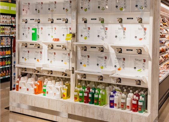 Bulk Soaps Help Reduce Plastics